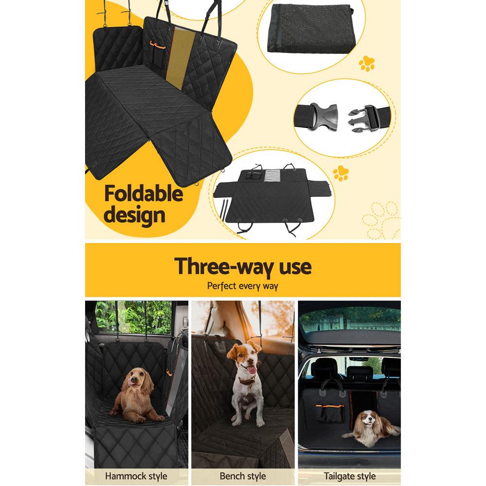 Buy i.Pet Pet Car Seat Cover Dog Hammock Protector Back Waterproof Belt Non Slip Mat discounted | Products On Sale Australia