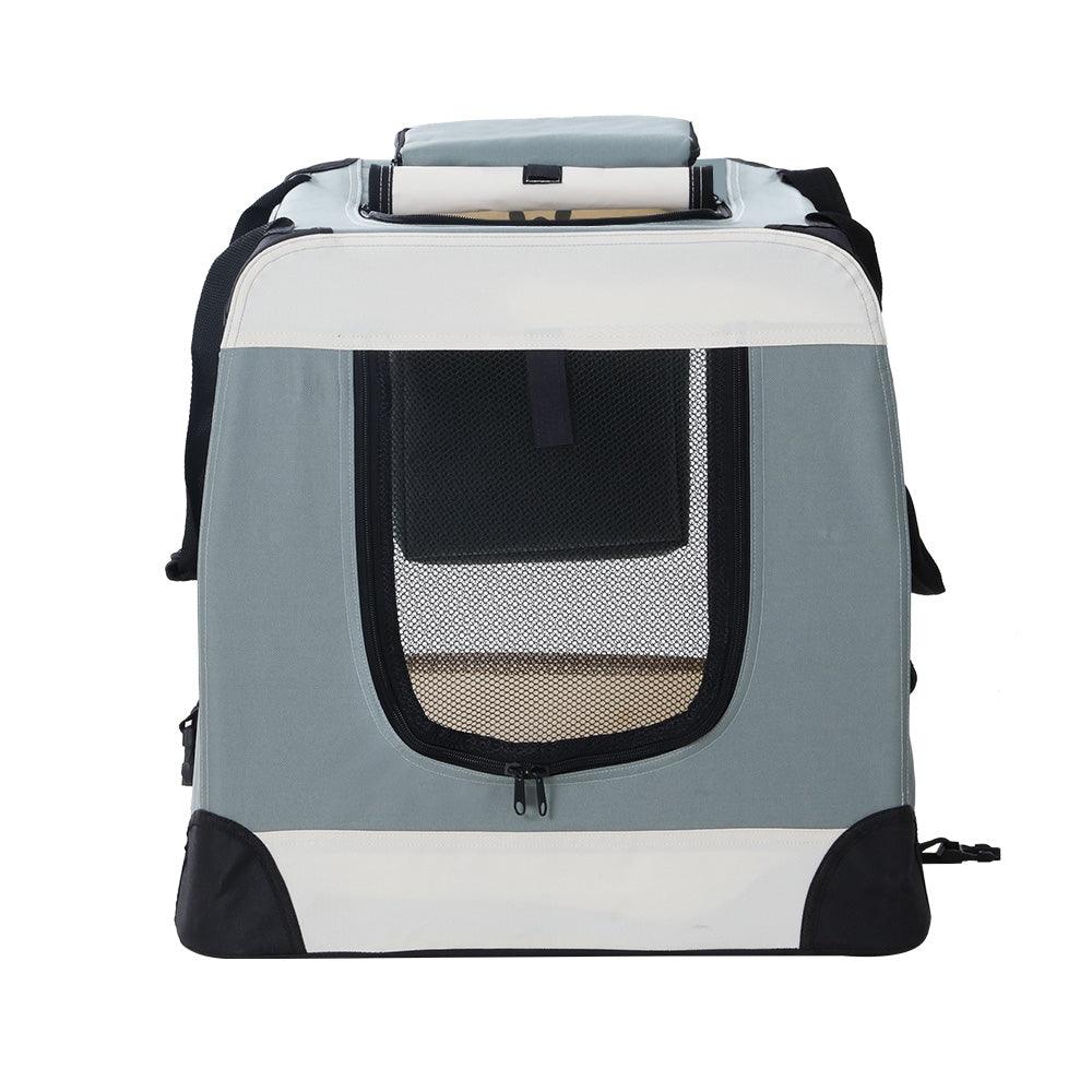 Buy i.Pet Pet Carrier Soft Crate Dog Cat Travel 90x61CM Portable Foldable Car 2XL discounted | Products On Sale Australia