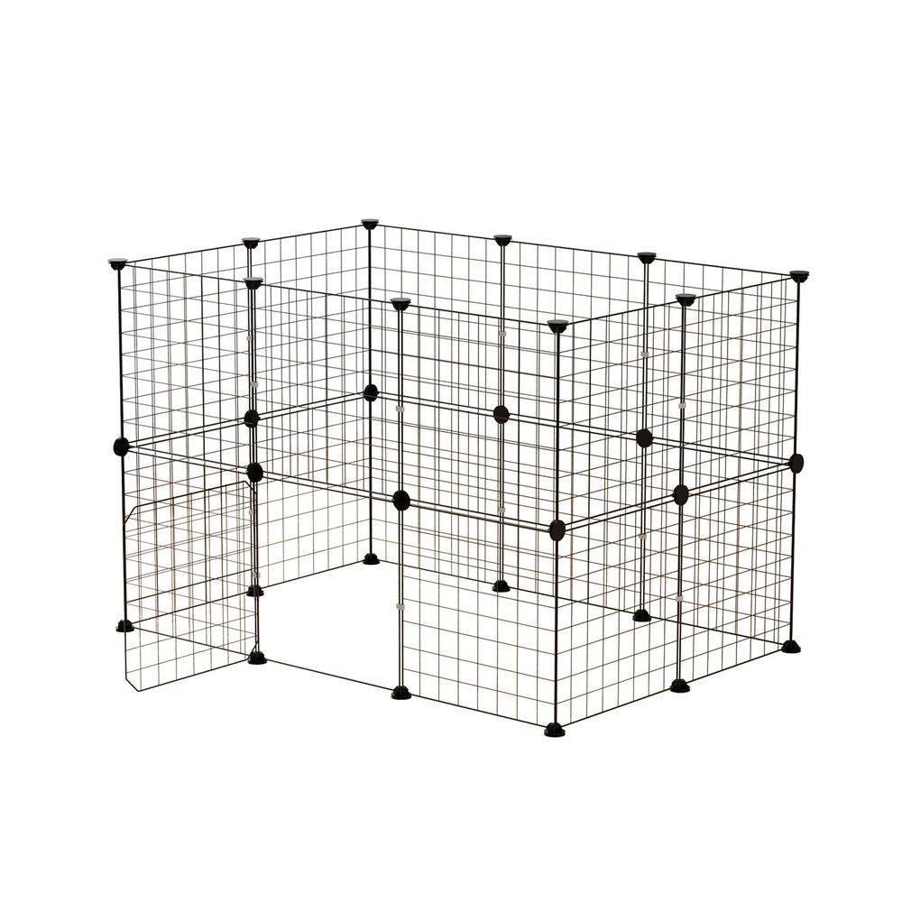 Buy i.Pet Pet Dog Playpen Enclosure Cage 20 Panel Puppy Fence Play Pen Foldable Metal discounted | Products On Sale Australia