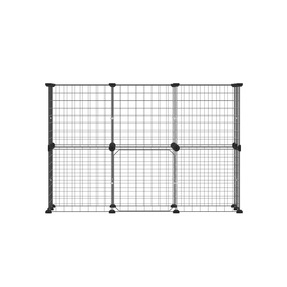 Buy i.Pet Pet Dog Playpen Enclosure Cage 20 Panel Puppy Fence Play Pen Foldable Metal discounted | Products On Sale Australia