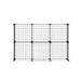 Buy i.Pet Pet Dog Playpen Enclosure Cage 20 Panel Puppy Fence Play Pen Foldable Metal discounted | Products On Sale Australia