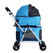 Buy i.Pet Pet Stroller Dog Pram Large Cat Carrier Travel Foldable 4 Wheels Double discounted | Products On Sale Australia