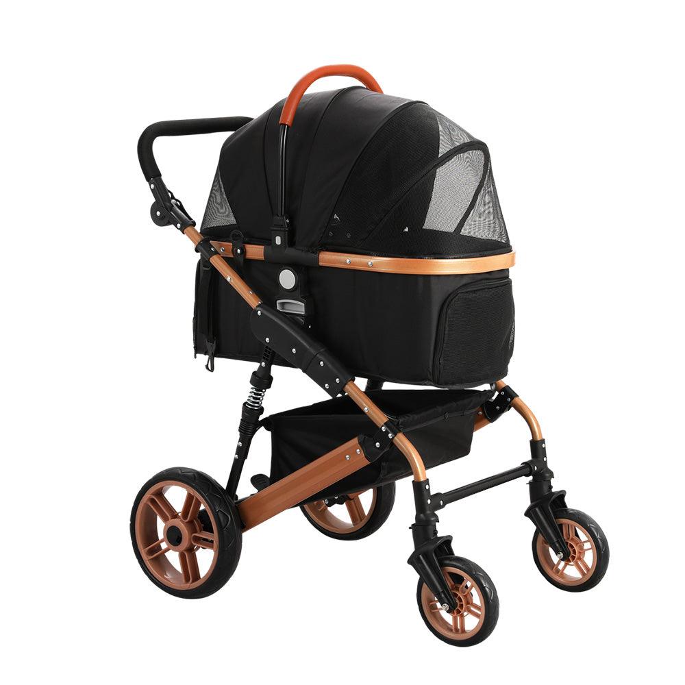 Buy i.Pet Pet Stroller Dog Pram Large Cat Carrier Travel Foldable Pushchair 4 Wheels discounted | Products On Sale Australia