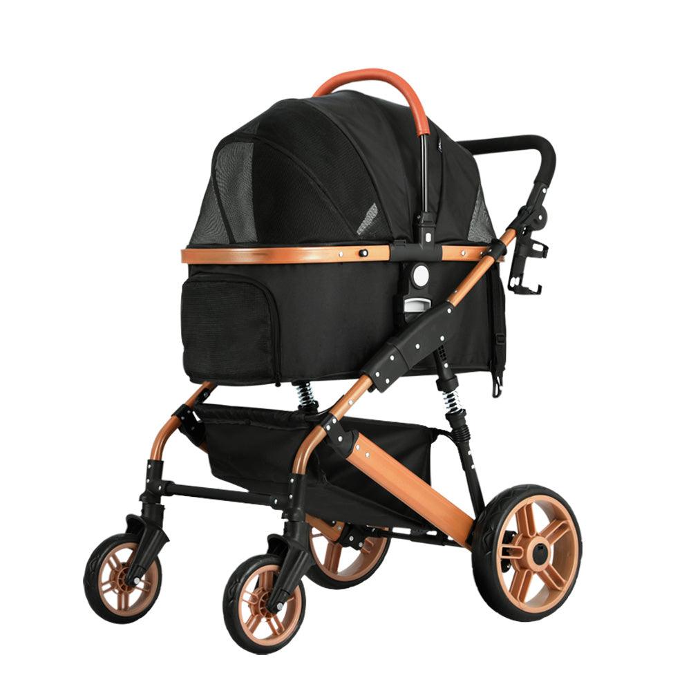 Buy i.Pet Pet Stroller Dog Pram Large Cat Carrier Travel Foldable Pushchair 4 Wheels discounted | Products On Sale Australia