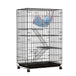 Buy i.Pet Rabbit Cage 100cm Hutch 3 Level Indoor Guinea Pig Ferret discounted | Products On Sale Australia