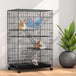 Buy i.Pet Rabbit Cage 100cm Hutch 3 Level Indoor Guinea Pig Ferret discounted | Products On Sale Australia