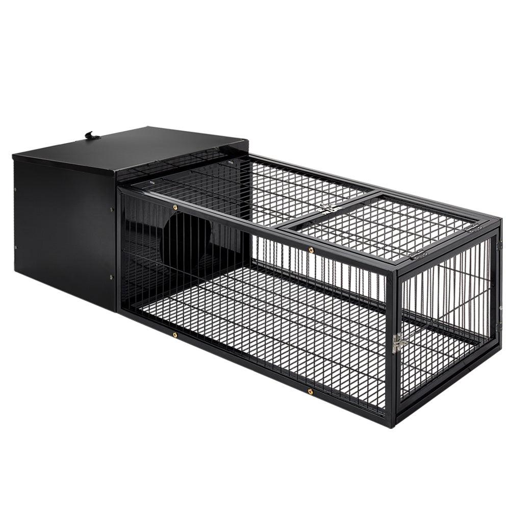 Buy i.Pet Rabbit Cage 122x52cm Hutch Enclosure Carrier Metal discounted | Products On Sale Australia