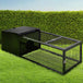 Buy i.Pet Rabbit Cage 122x52cm Hutch Enclosure Carrier Metal discounted | Products On Sale Australia