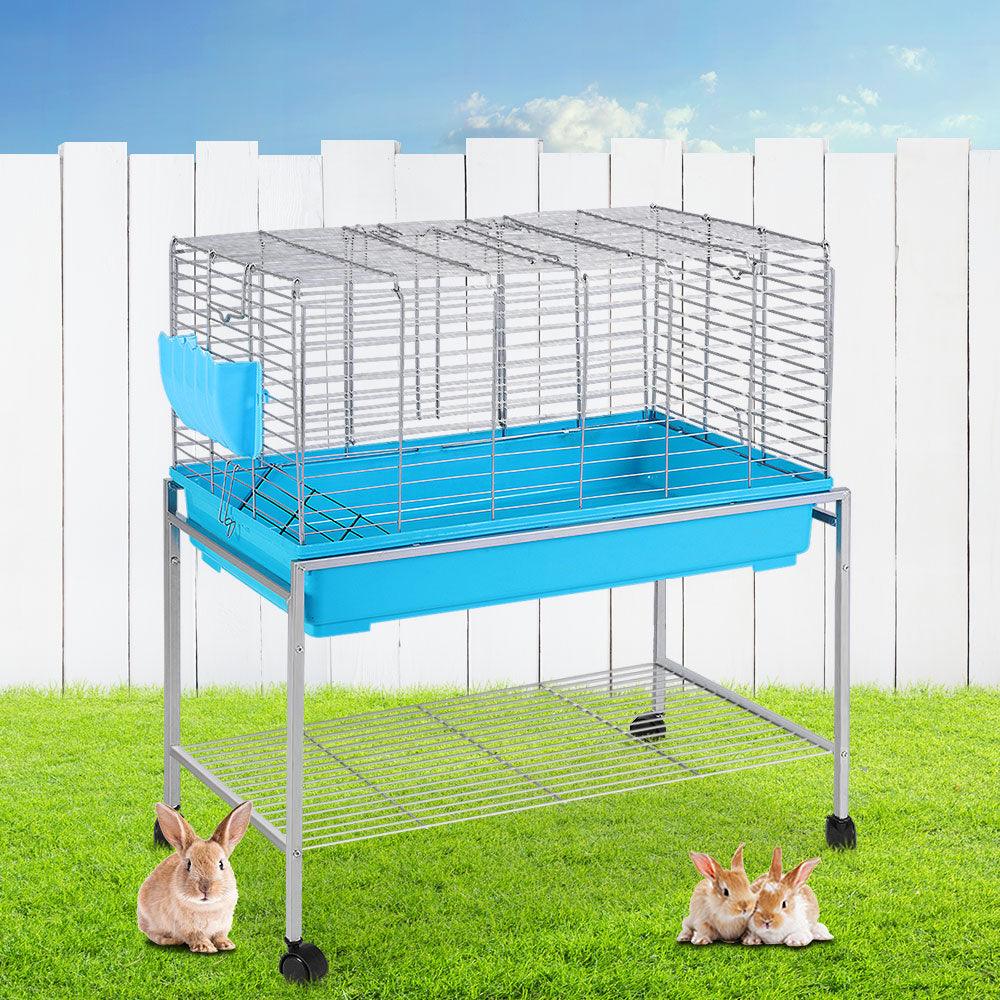 Buy i.Pet Rabbit Cage 88cm Indoor Guinea Pig discounted | Products On Sale Australia