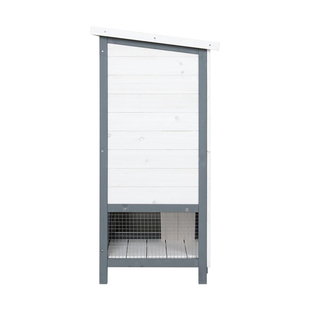 Buy i.Pet Rabbit Hutch 98cm x 45cm x 92cm Chicken Coop Large Wooden House Run Cage Bunny Guinea Pig discounted | Products On Sale Australia