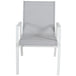 Buy Iberia 2pc Set Aluminium Outdoor Dining Table Chair White discounted | Products On Sale Australia