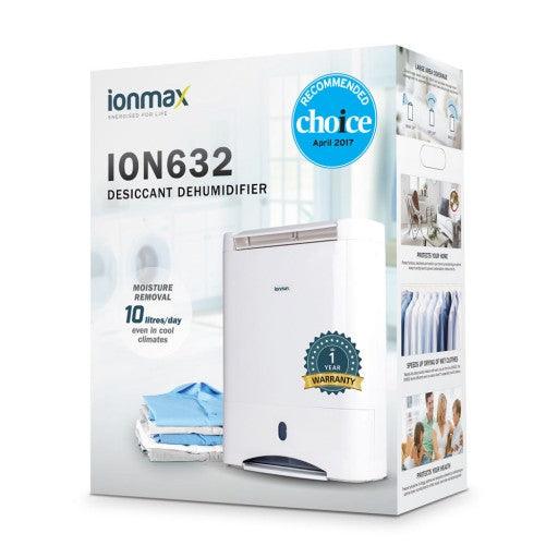 Buy Ionmax ION632 10L/day Desiccant Dehumidifier CHOICE Recommended & Sensitive Choice Approved discounted | Products On Sale Australia