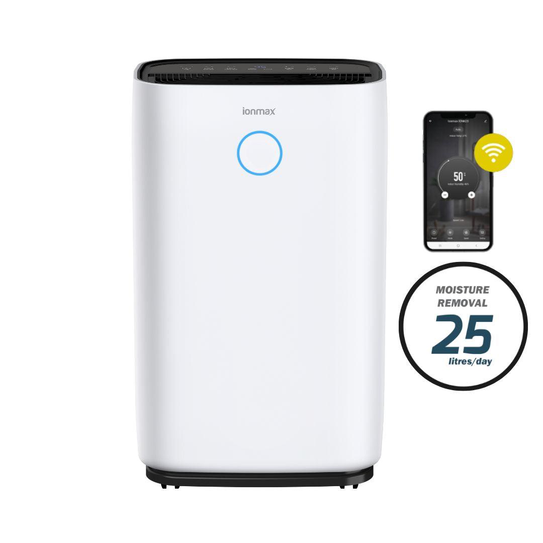 Buy Ionmax Leone 25L/day Compressor Dehumidifier with Mobile App discounted | Products On Sale Australia