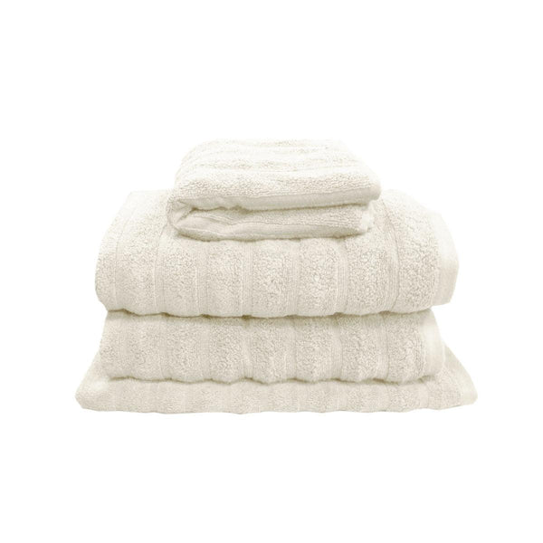 J Elliot Home Set of 4 George Collective Cotton Bath Towel Set Snow Products On Sale Australia | Home & Garden > Bathroom Accessories Category