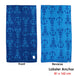 Buy Jacquard Velour Reversible Beach Towel Blue Lobster Anchor discounted | Products On Sale Australia