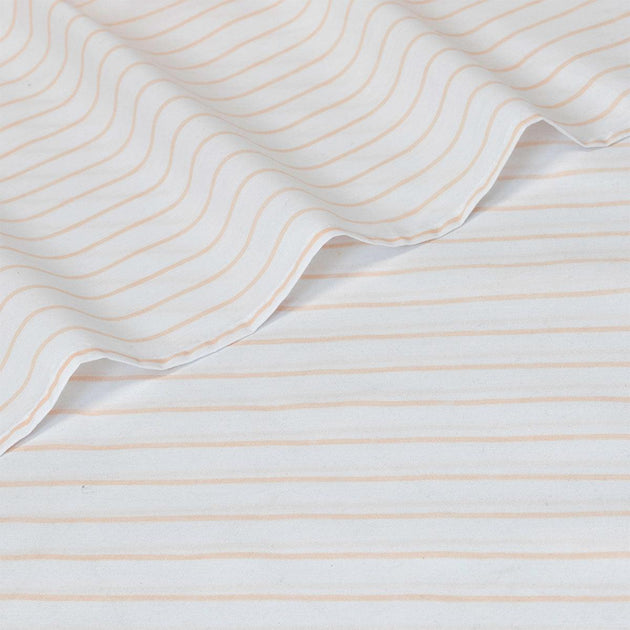 Buy Jelly Bean Kids Striped Sheet Set Watermelon Double discounted | Products On Sale Australia