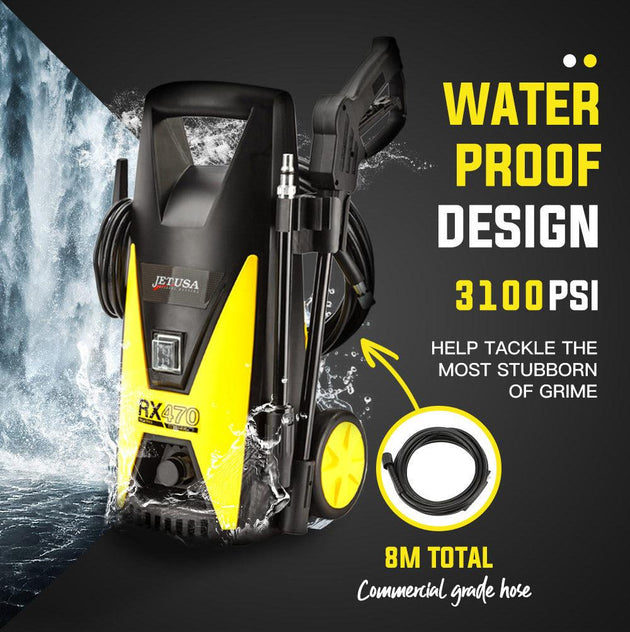 Buy JET-USA 1800 PSI High Pressure Washer Cleaner Electric Water Gurney Pump Hose discounted | Products On Sale Australia