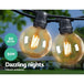 Buy Jingle Jollys 50m LED Festoon String Lights 50 Bulbs Kits Wedding Party Christmas G80 discounted | Products On Sale Australia