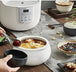 Buy Joyoung White Porclain Slow Cooker 1.8L with 3 Ceramic Inner Containers discounted | Products On Sale Australia