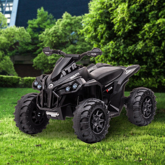 Buy Kahuna GTS99 Kids Electric Ride On Quad Bike Toy ATV 50W - Black discounted | Products On Sale Australia