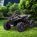 Buy Kahuna GTS99 Kids Electric Ride On Quad Bike Toy ATV 50W - Black discounted | Products On Sale Australia