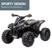 Buy Kahuna GTS99 Kids Electric Ride On Quad Bike Toy ATV 50W - Black discounted | Products On Sale Australia