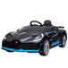 Buy Kahuna Licensed Bugatti Divo Kids Electric Ride On Car - Black discounted | Products On Sale Australia