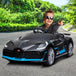 Buy Kahuna Licensed Bugatti Divo Kids Electric Ride On Car - Black discounted | Products On Sale Australia