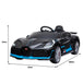 Buy Kahuna Licensed Bugatti Divo Kids Electric Ride On Car - Black discounted | Products On Sale Australia