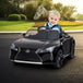 Buy Kahuna Licensed Lexus LC 500 Kids Electric Ride On Car - Black discounted | Products On Sale Australia