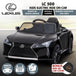 Buy Kahuna Licensed Lexus LC 500 Kids Electric Ride On Car - Black discounted | Products On Sale Australia