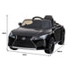 Buy Kahuna Licensed Lexus LC 500 Kids Electric Ride On Car - Black discounted | Products On Sale Australia