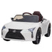 Buy Kahuna Licensed Lexus Lc 500 Kids Electric Ride On Car - White discounted | Products On Sale Australia