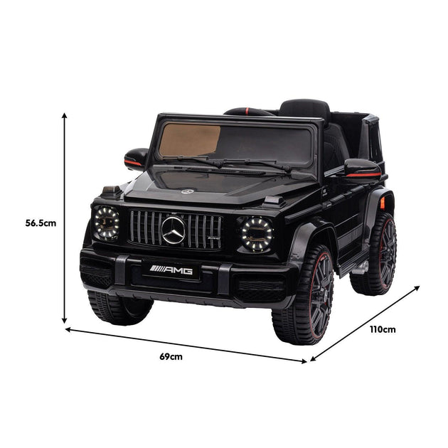 Buy Kahuna Mercedes Benz AMG G63 Licensed Kids Ride On Electric Car Remote Control - Black discounted | Products On Sale Australia