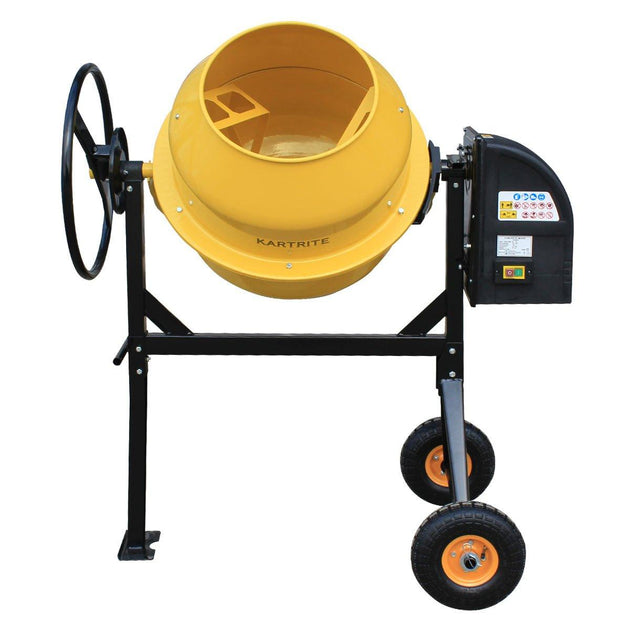 Buy Kartrite 140L Cement Concrete Mixer Sand Gravel Portable 650W discounted | Products On Sale Australia