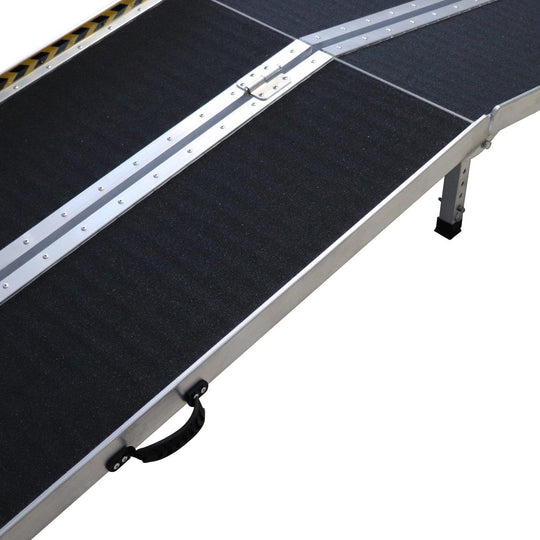 Buy Kartrite Aluminium Wheelchair Ramp With Leg Support - 10ft discounted | Products On Sale Australia