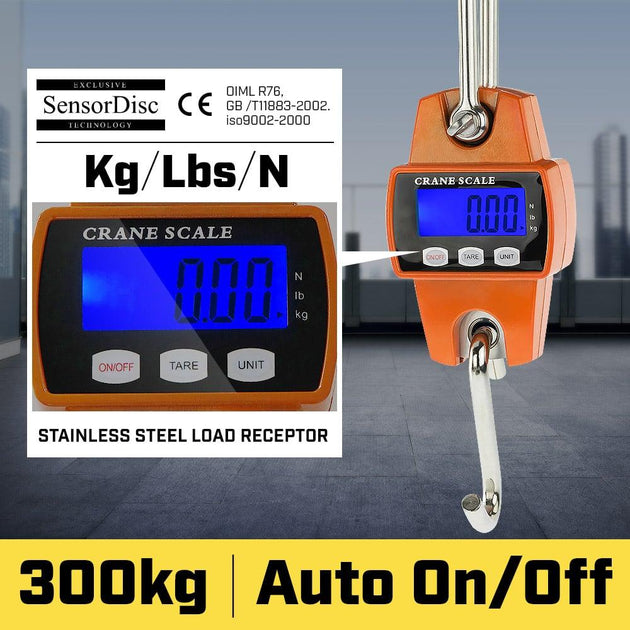 Buy Kartrite Crane Scales Hanging 300Kg Industrial Electronic discounted | Products On Sale Australia