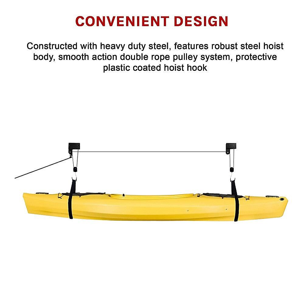 Buy Kayak Hoist Ceiling Rack discounted | Products On Sale Australia