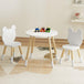 Buy Keezi 3 Piece Kids Table and Chairs Set Activity Playing Study Children Desk discounted | Products On Sale Australia