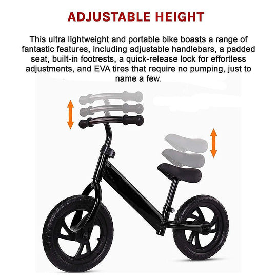 Buy Kids Balance Bike Ride On Toys Push Bicycle Wheels discounted | Products On Sale Australia