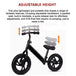 Buy Kids Balance Bike Ride On Toys Push Bicycle Wheels discounted | Products On Sale Australia