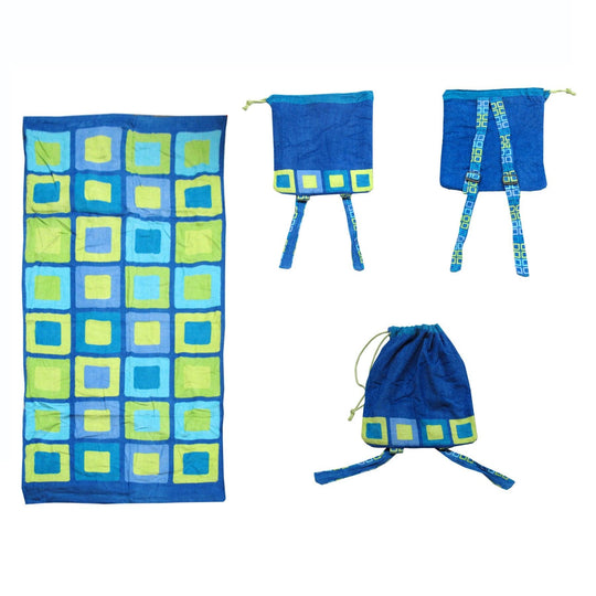 Buy Kids Beach Towel N Bag Cubes discounted | Products On Sale Australia