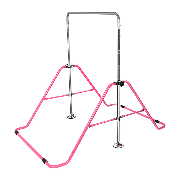 Buy Kids Gymnastics Bars Training Horizontal Bar Monkey Kip Bar Pink | Products On Sale Australia