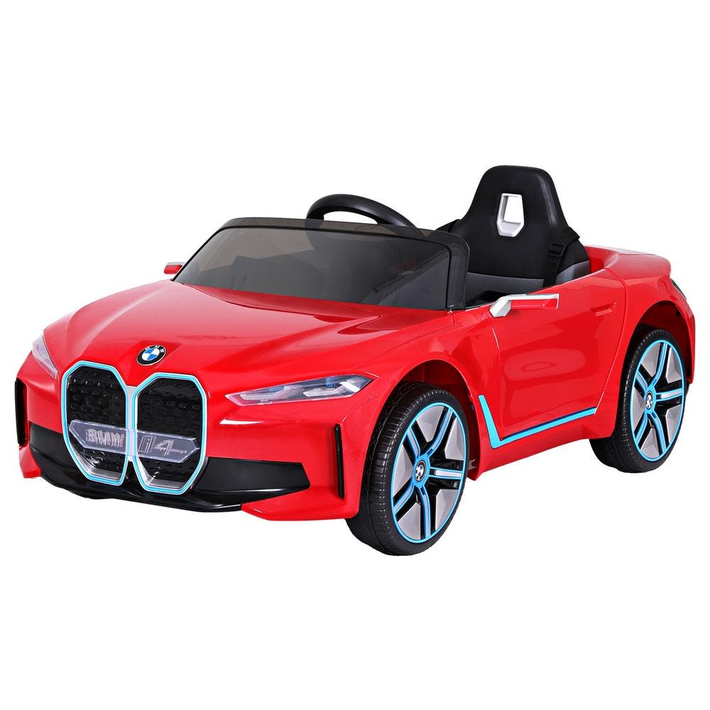 Buy Kids Ride On Car BMW Licensed I4 Sports Remote Control Electric Toys 12V Red discounted | Products On Sale Australia