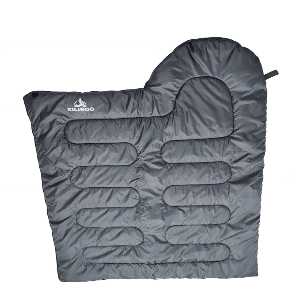 Buy KILIROO Sleeping Bag 350GSM Black discounted | Products On Sale Australia