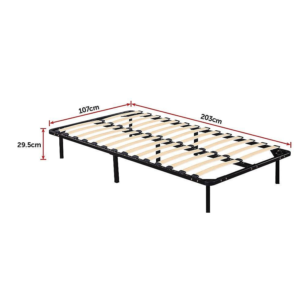 Buy King Single Metal Bed Frame - Bedroom Furniture discounted | Products On Sale Australia