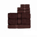 Buy Kingtex 550gsm Cotton 7 Pce Bath Sheet Set Chocolate discounted | Products On Sale Australia