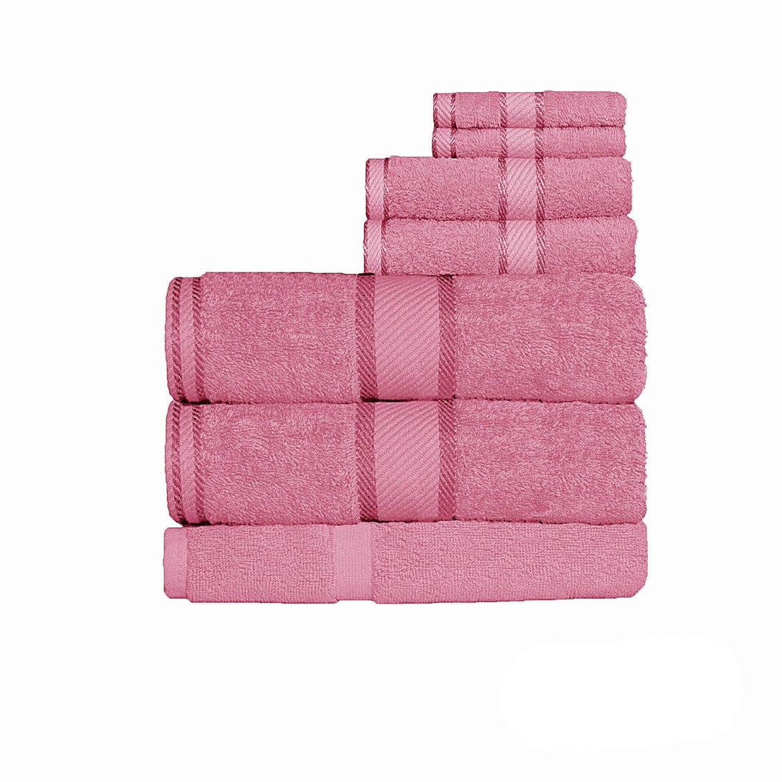 Buy Kingtex 550gsm Cotton 7 Pce Bath Sheet Set Lip Gloss discounted | Products On Sale Australia