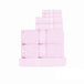 Buy Kingtex 550gsm Cotton 7 Pce Towel Set Baby Pink discounted | Products On Sale Australia