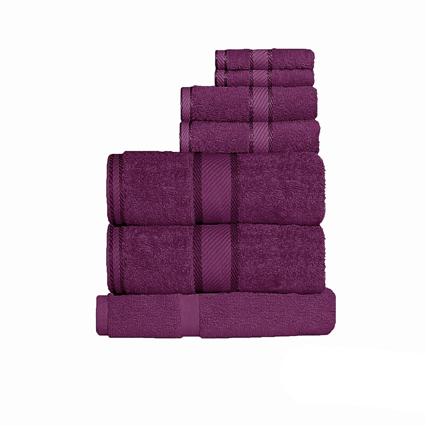 Buy Kingtex 550gsm Cotton 7 Pce Towel Set Shiraz discounted | Products On Sale Australia